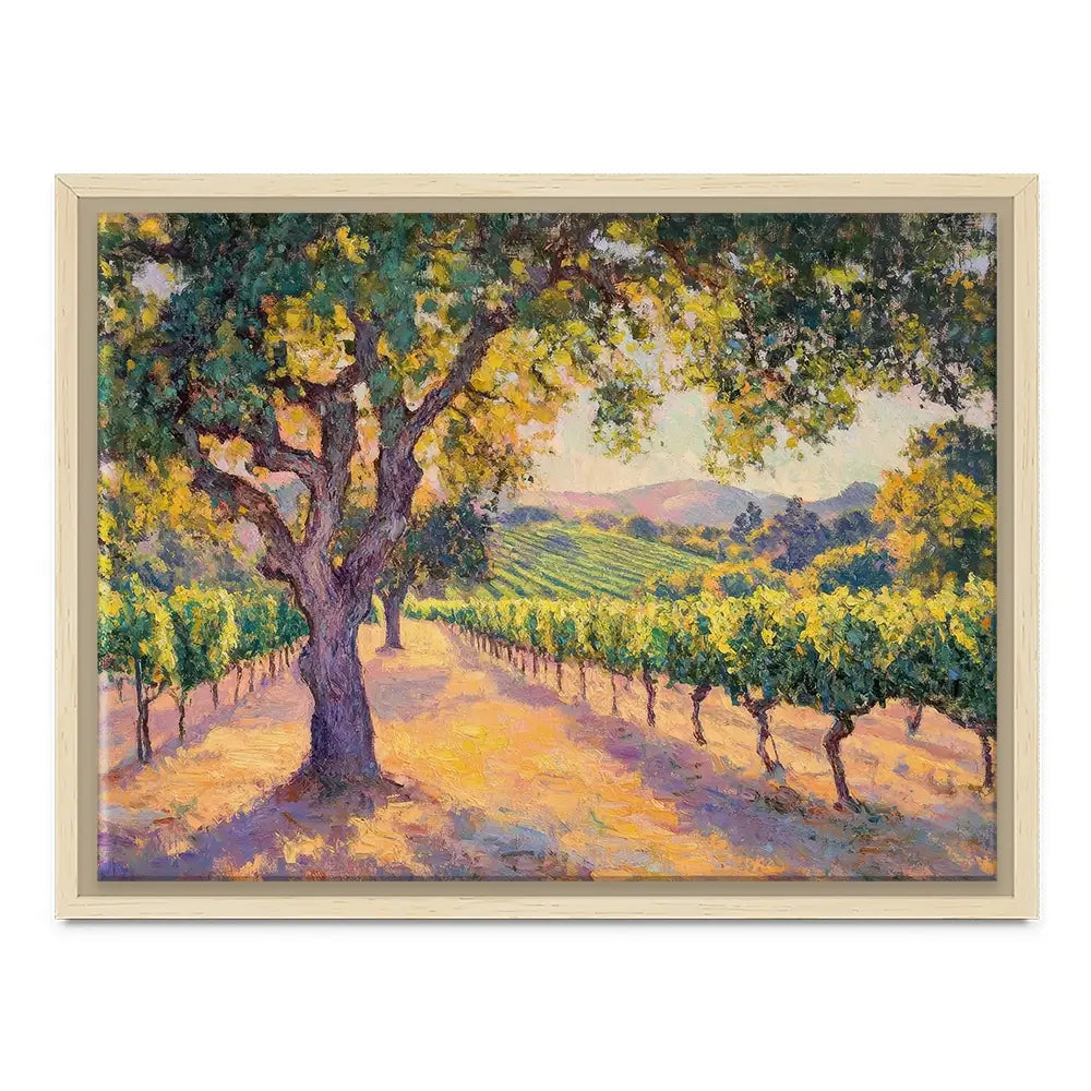 Vineyard View Canvas Print Vineyard View Canvas Print wall art product Tanya Ocean