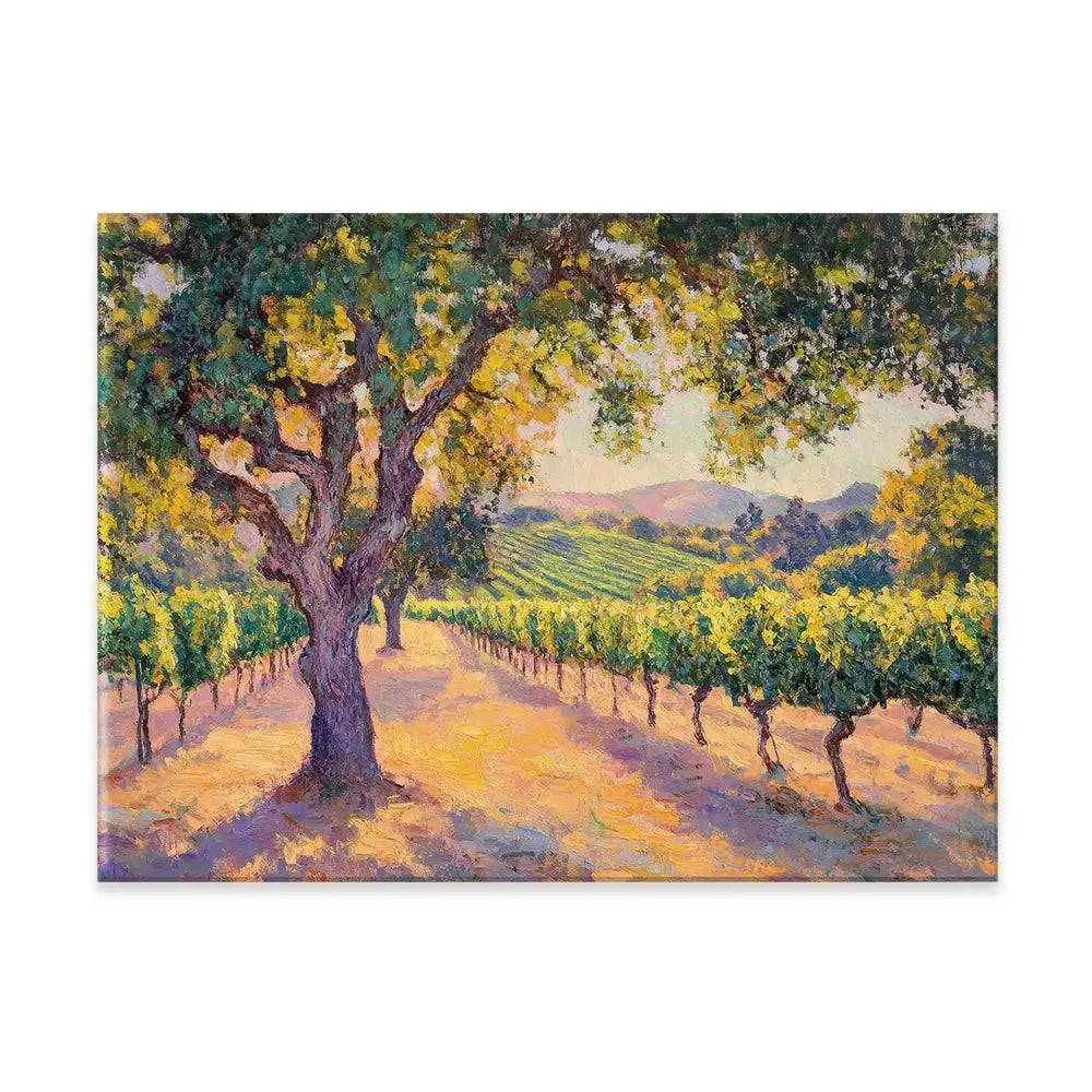Vineyard View Canvas Print Vineyard View Canvas Print wall art product Tanya Ocean