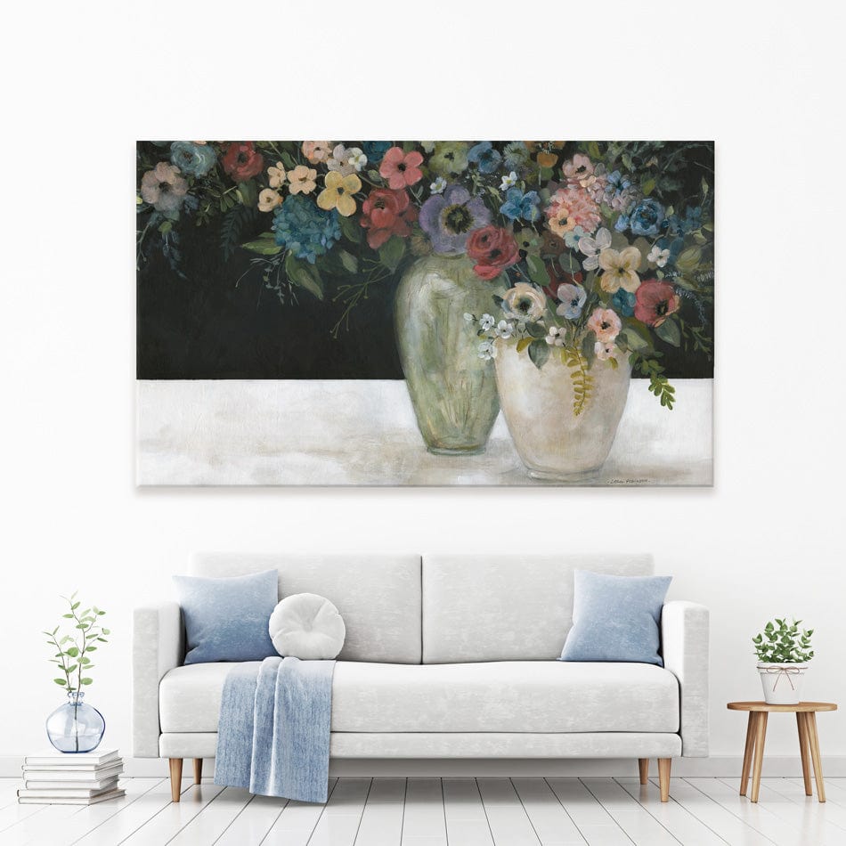 Vintage Blossoms Canvas Print wall art product Carol Robinson