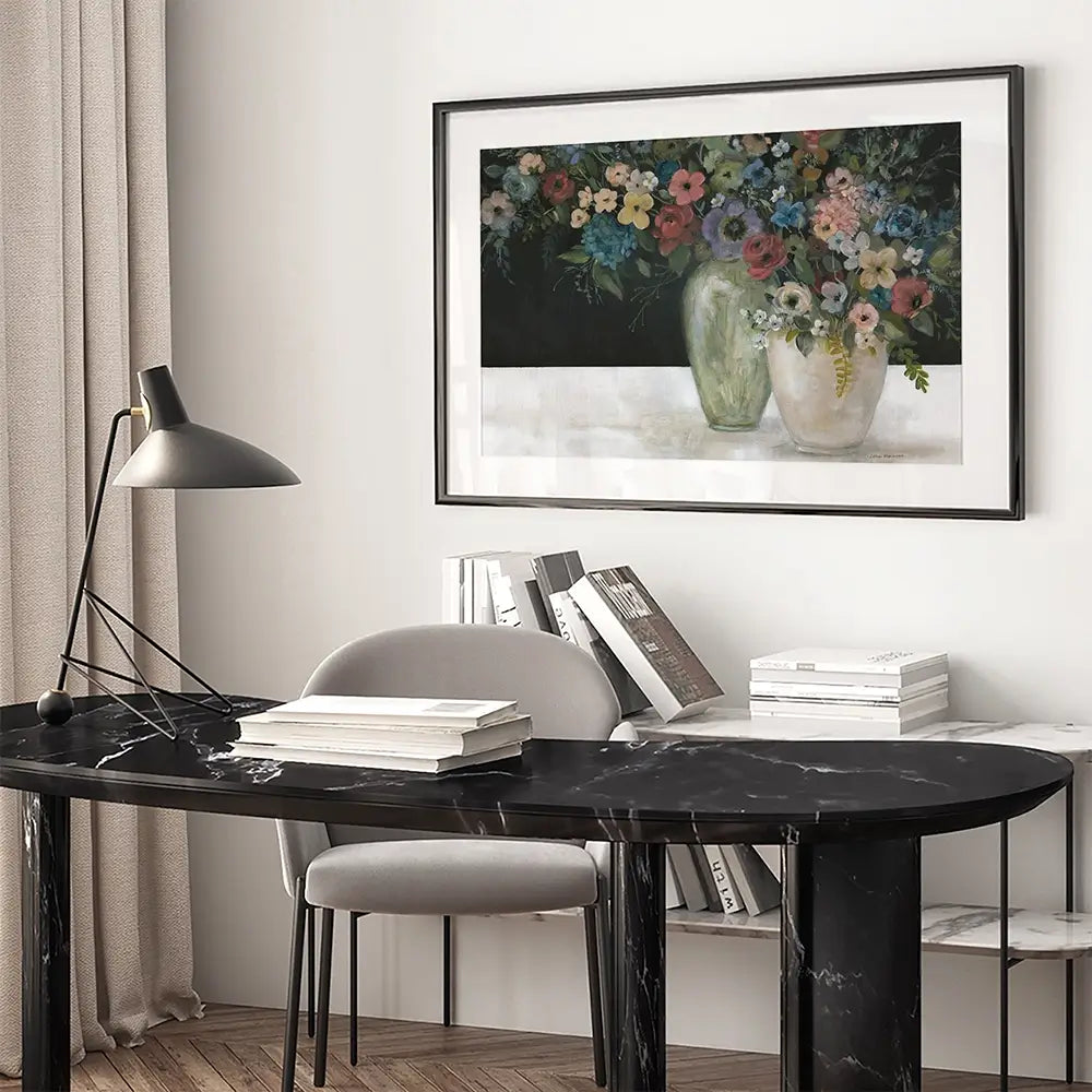 Vintage Blossoms Framed Art Print Vintage Blossoms Framed Art Print wall art product Carol Robinson