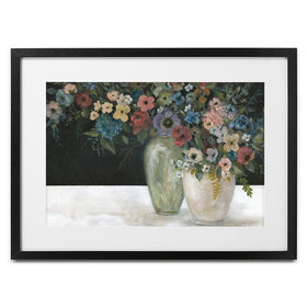 Vintage Blossoms Framed Art Print wall art product Carol Robinson