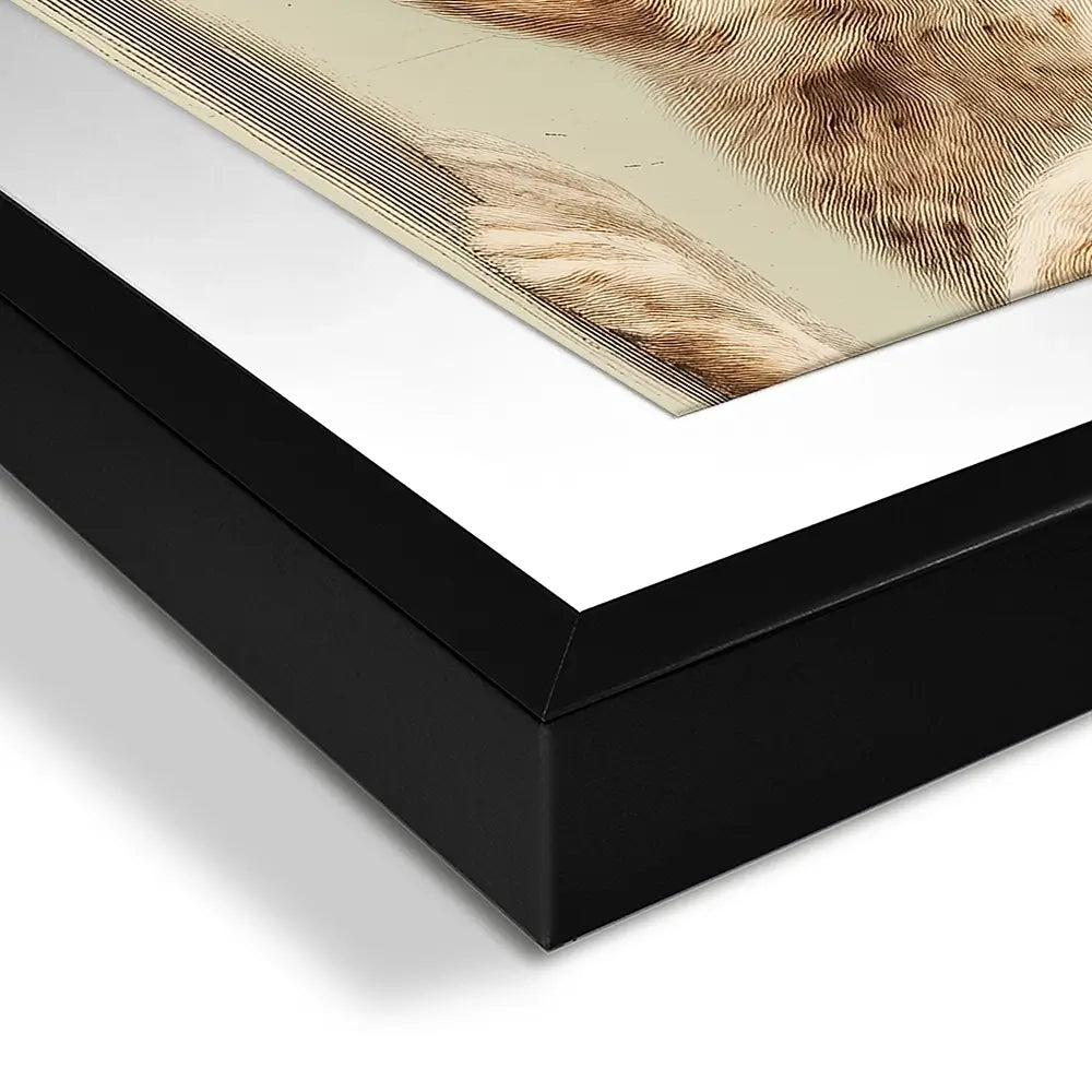 Vintage Hare 2 Framed Art Print Vintage Hare 2 Framed Art Print wall art product Paula Freeman