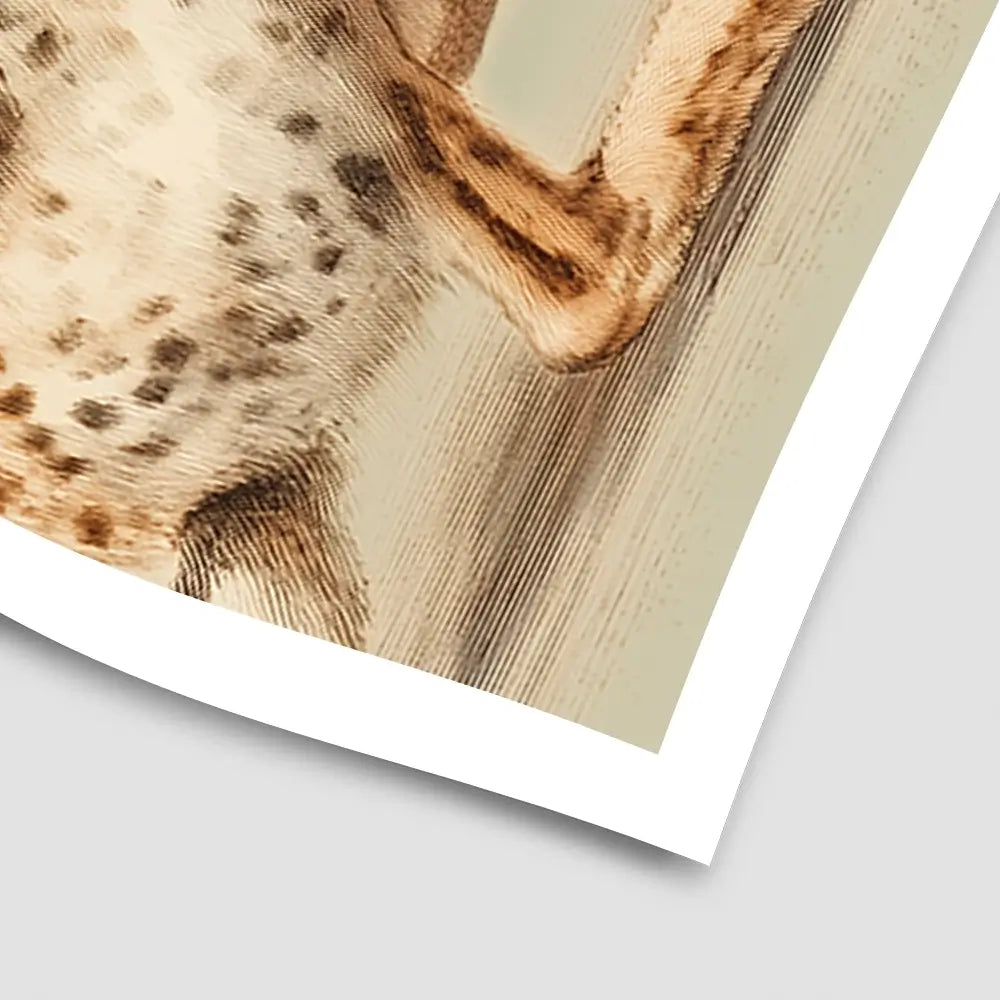 Vintage Hare Art Print Vintage Hare Art Print wall art product Paula Freeman