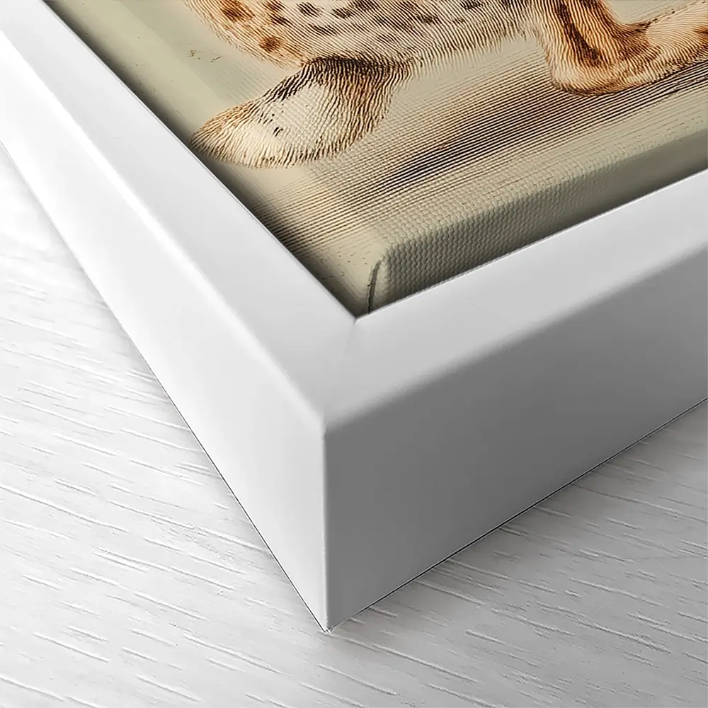 Vintage Hare Canvas Print Vintage Hare Canvas Print wall art product Paula Freeman
