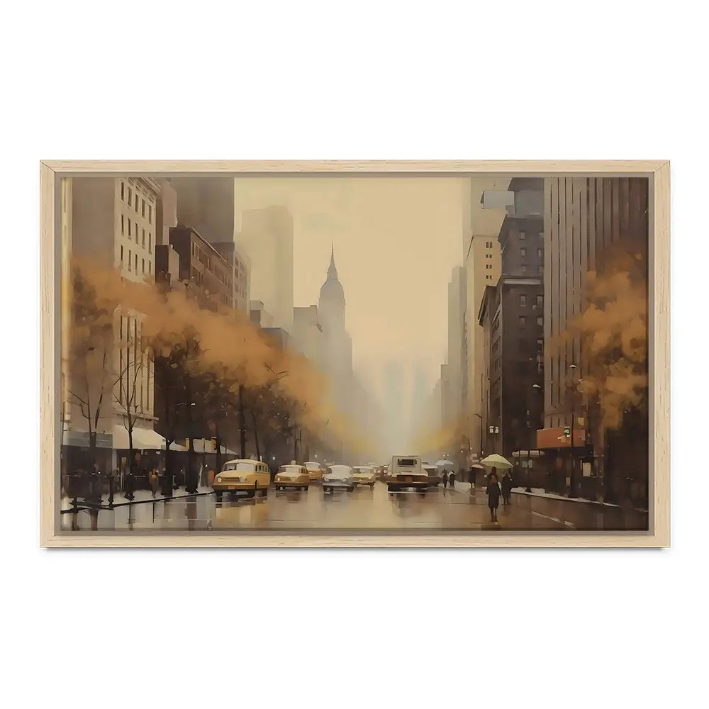 Vintage New York Canvas Print Vintage New York Canvas Print wall art product Arlington Prints - Independent