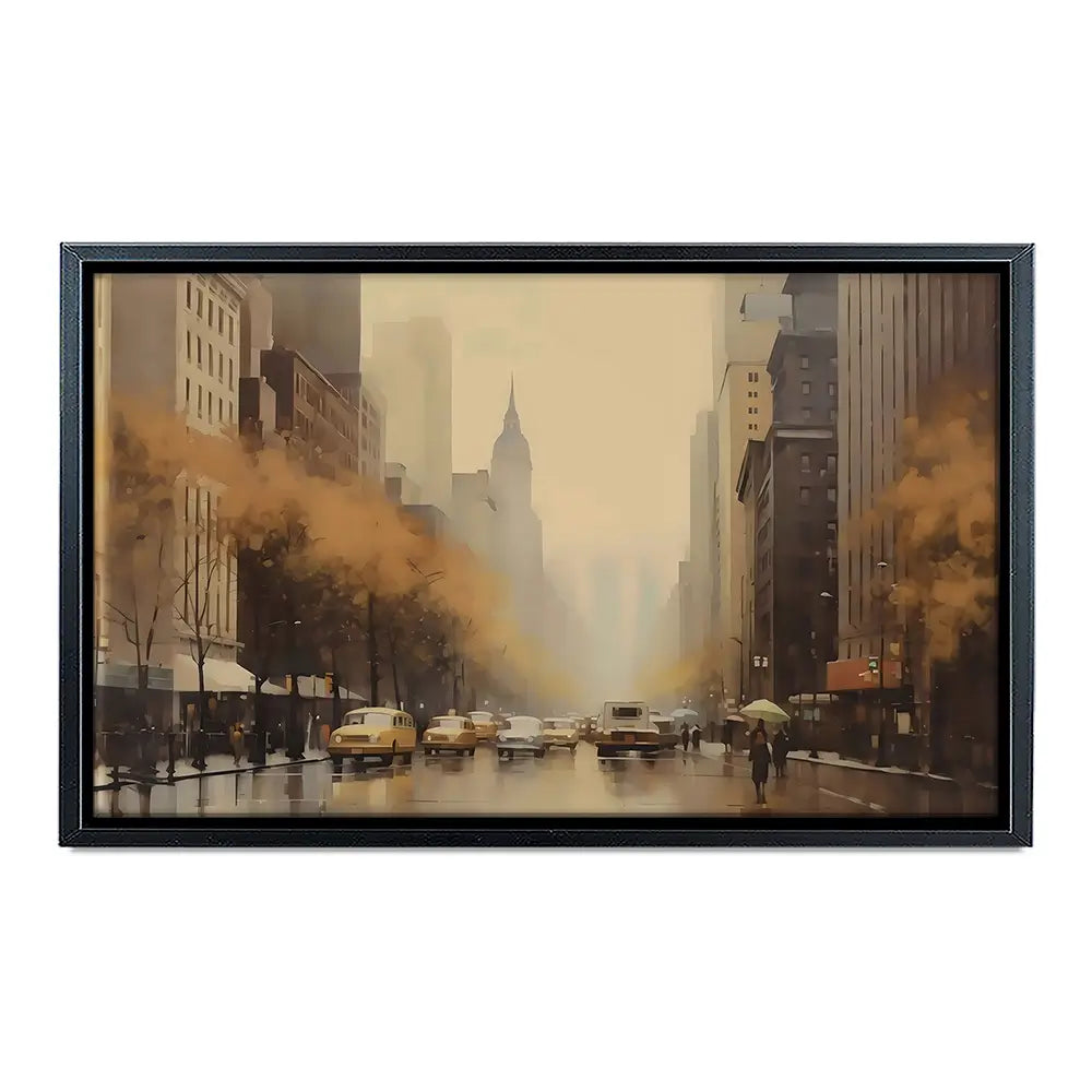 Vintage New York Canvas Print Vintage New York Canvas Print wall art product Arlington Prints - Independent