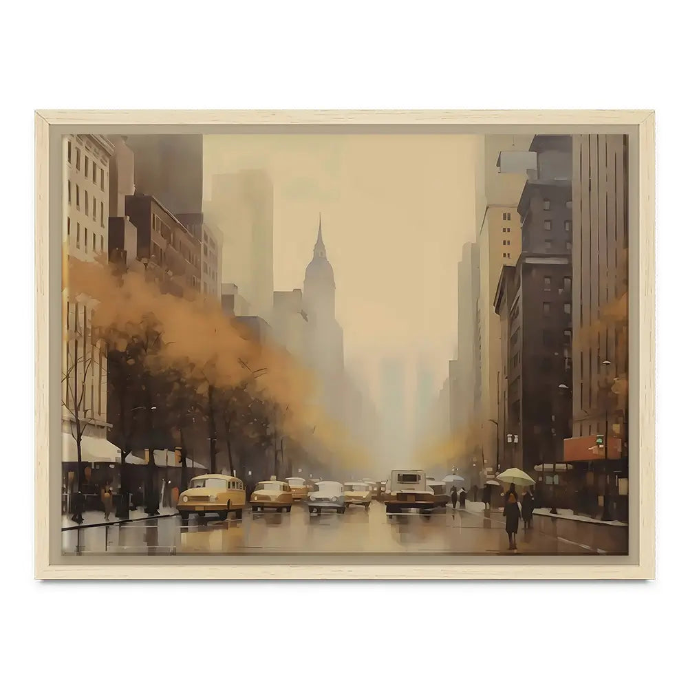 Vintage New York Canvas Print Vintage New York Canvas Print wall art product Arlington Prints - Independent