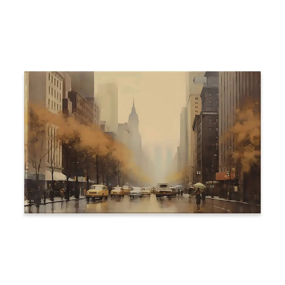 Vintage New York Canvas Print Vintage New York Canvas Print wall art product Arlington Prints - Independent