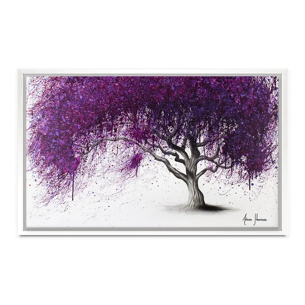 Violet Shadows Canvas Print Violet Shadows Canvas Print wall art product Ashvin Harrison