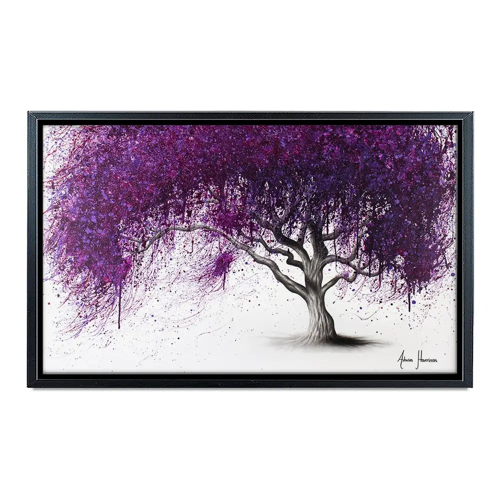 Violet Shadows Canvas Print Violet Shadows Canvas Print wall art product Ashvin Harrison