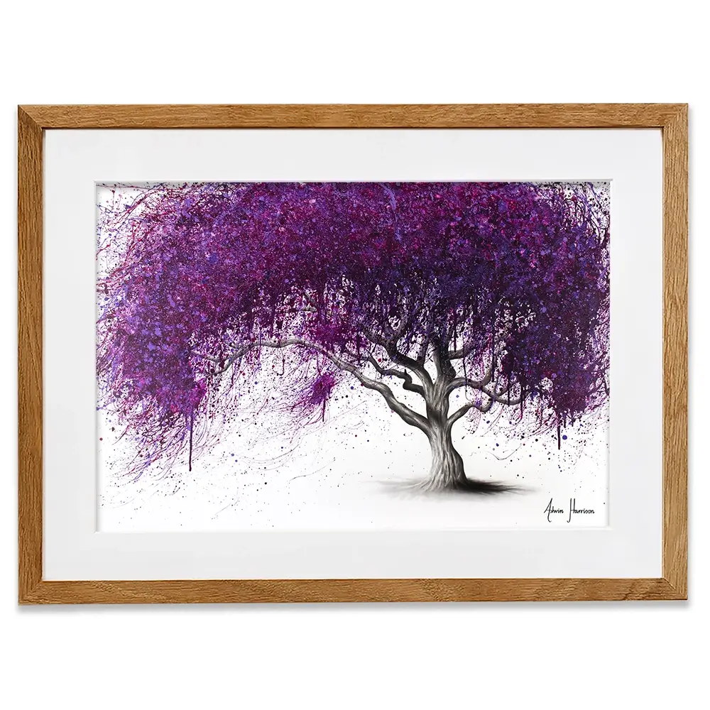 Violet Shadows Framed Art Print Violet Shadows Framed Art Print wall art product Ashvin Harrison