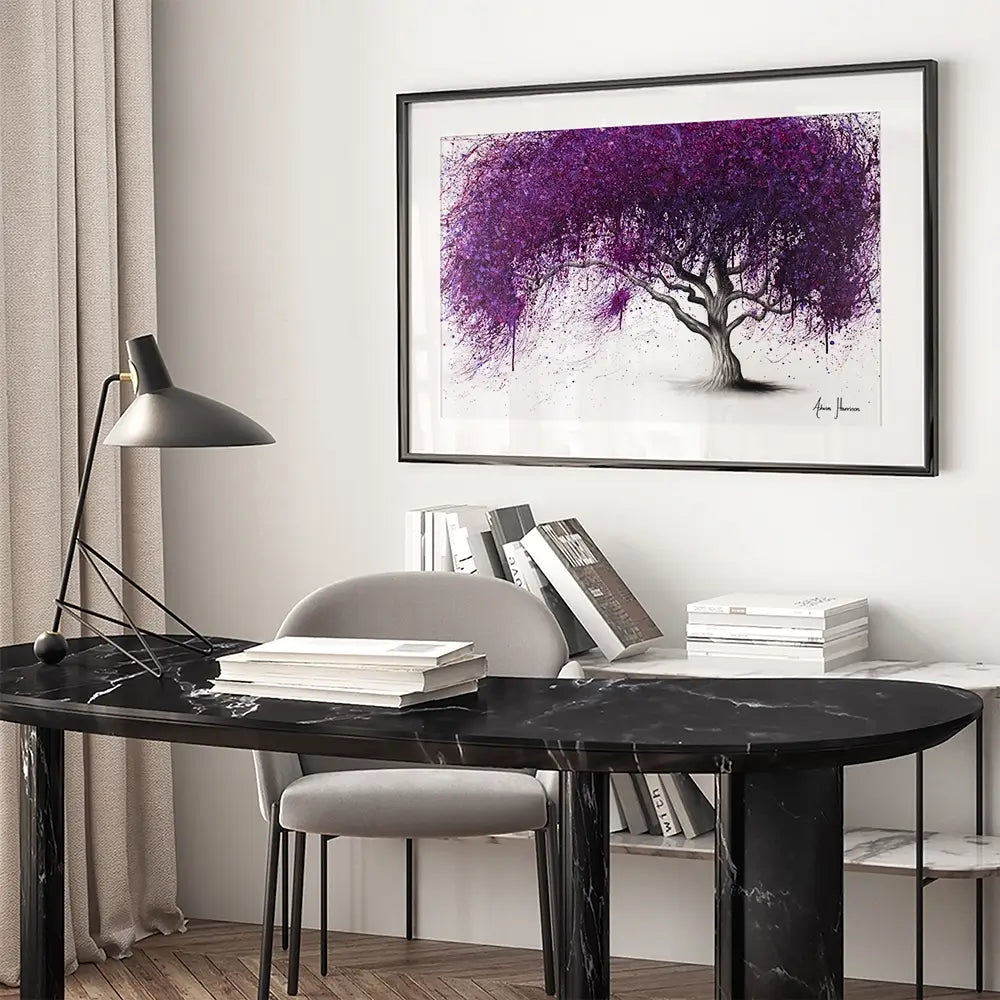 Violet Shadows Framed Art Print Violet Shadows Framed Art Print wall art product Ashvin Harrison