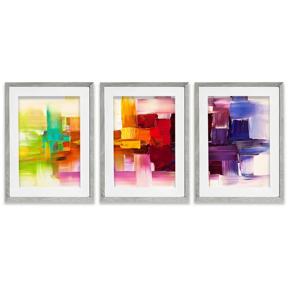 Visual Thoughts Framed Art Print Trio Visual Thoughts Framed Art Print Trio wall art product Osnat Tzadok