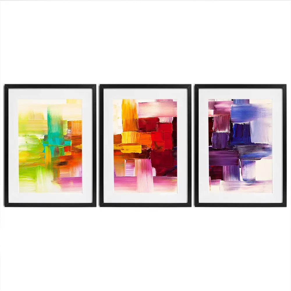 Visual Thoughts Framed Art Print Trio Visual Thoughts Framed Art Print Trio wall art product Osnat Tzadok