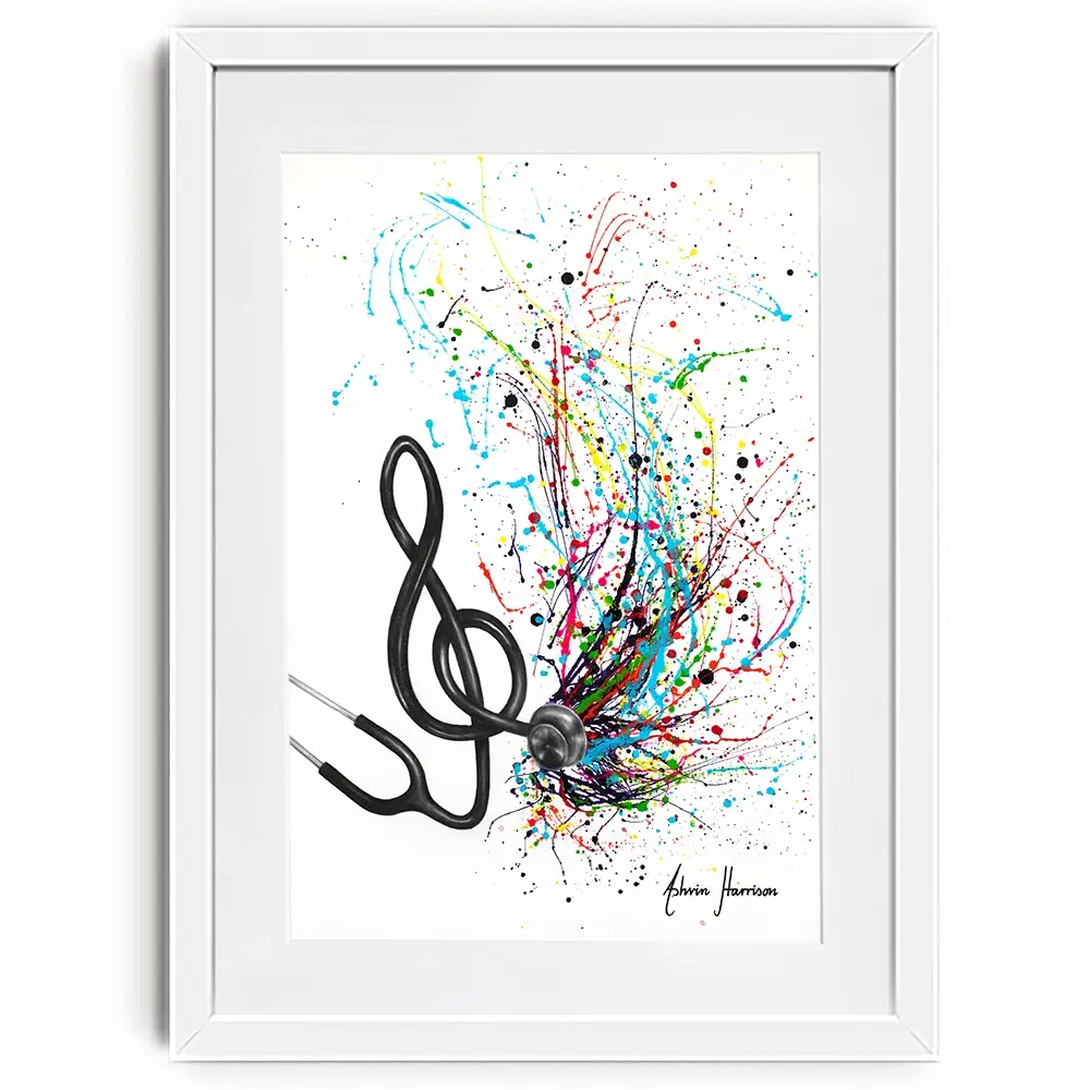 Vital Rhythm Framed Art Print Vital Rhythm Framed Art Print wall art product Ashvin Harrison
