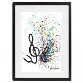 Vital Rhythm Framed Art Print Vital Rhythm Framed Art Print wall art product Ashvin Harrison