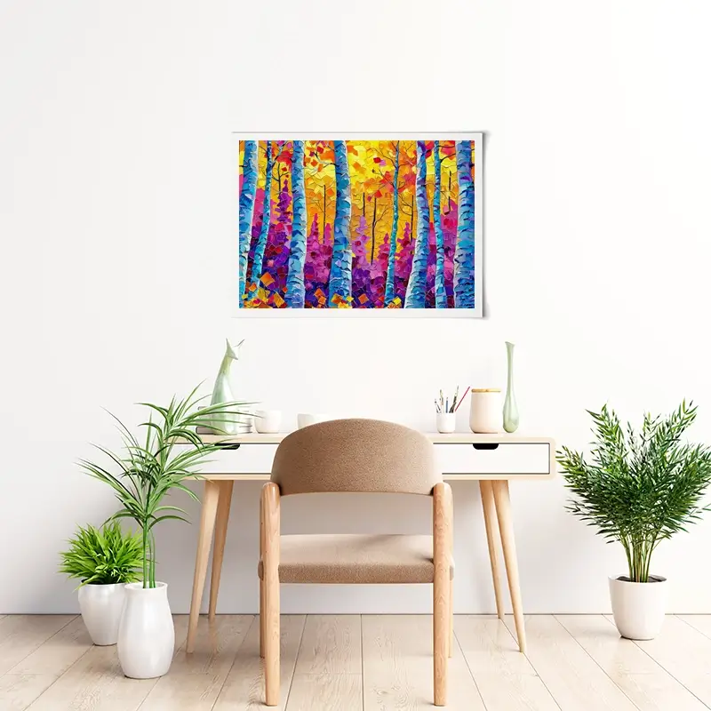 Vivid Forest Art Print Vivid Forest Art Print wall art product David Alexander Elder