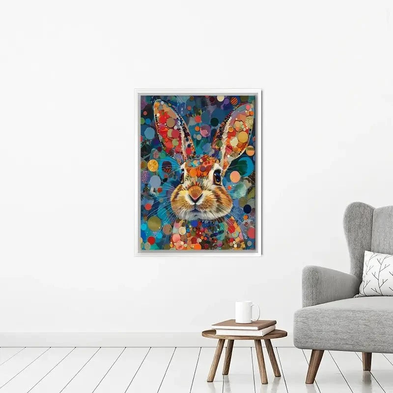 Vivid Hare Canvas Print Vivid Hare Canvas Print wall art product David Alexander Elder
