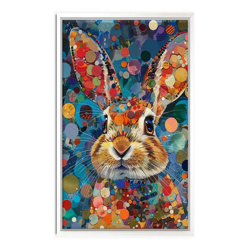Vivid Hare Canvas Print Vivid Hare Canvas Print wall art product David Alexander Elder