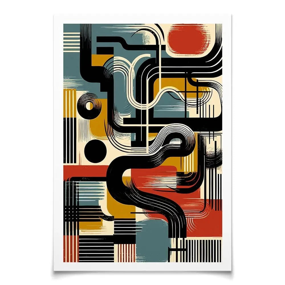 Vivid Harmony Echo Art Print Vivid Harmony Echo Art Print wall art product P & M Print Gallery
