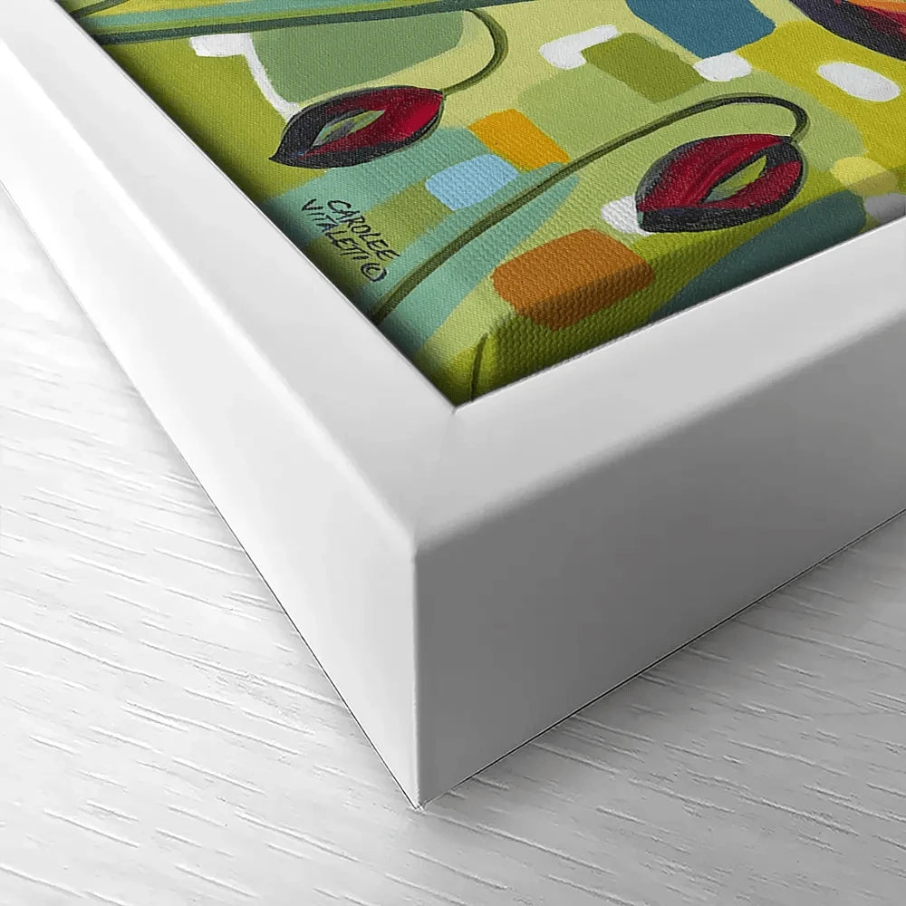Vivid Poppies Canvas Print Vivid Poppies Canvas Print wall art product Carolee Vitaletti