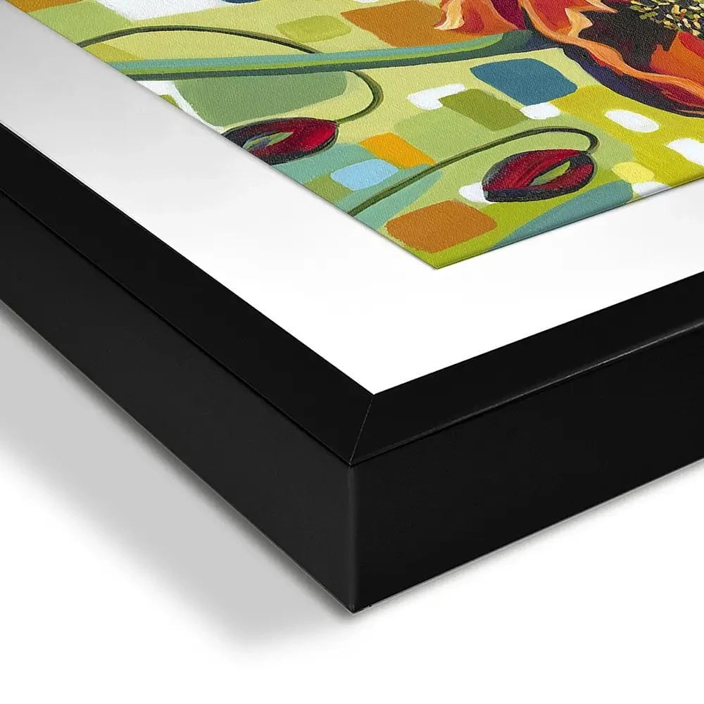 Vivid Poppies Framed Art Print Vivid Poppies Framed Art Print wall art product Carolee Vitaletti