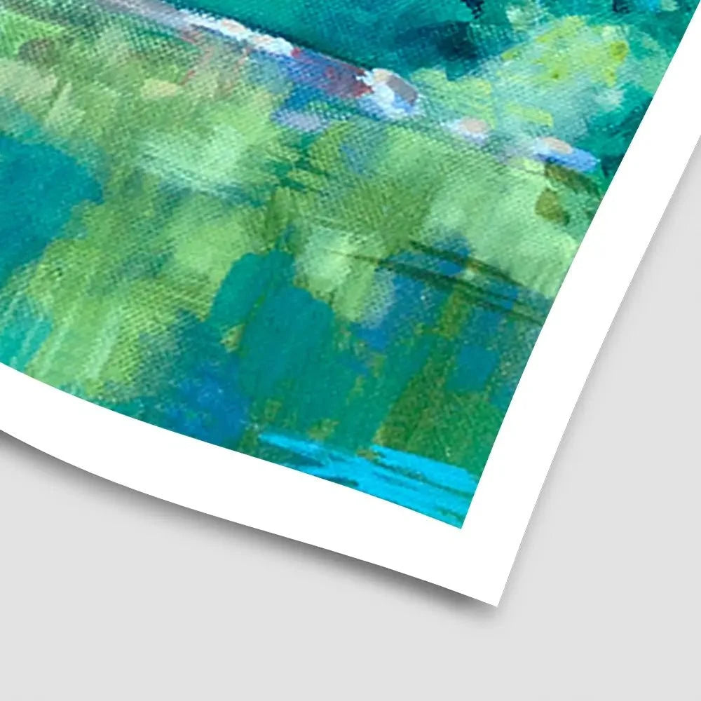 Vivid River Art Print Vivid River Art Print wall art product Unattributed