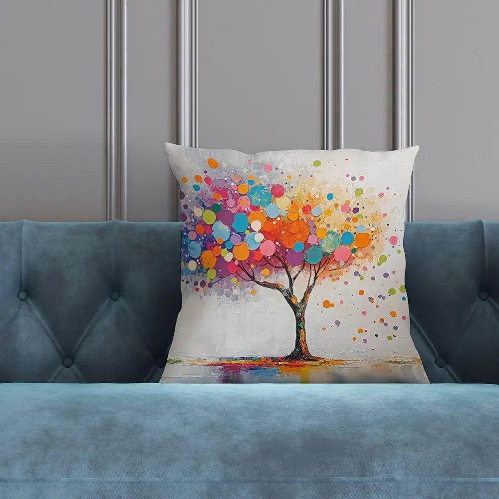 Vivid Tree Cushion Vivid Tree Cushion wall art product David Alexander Elder
