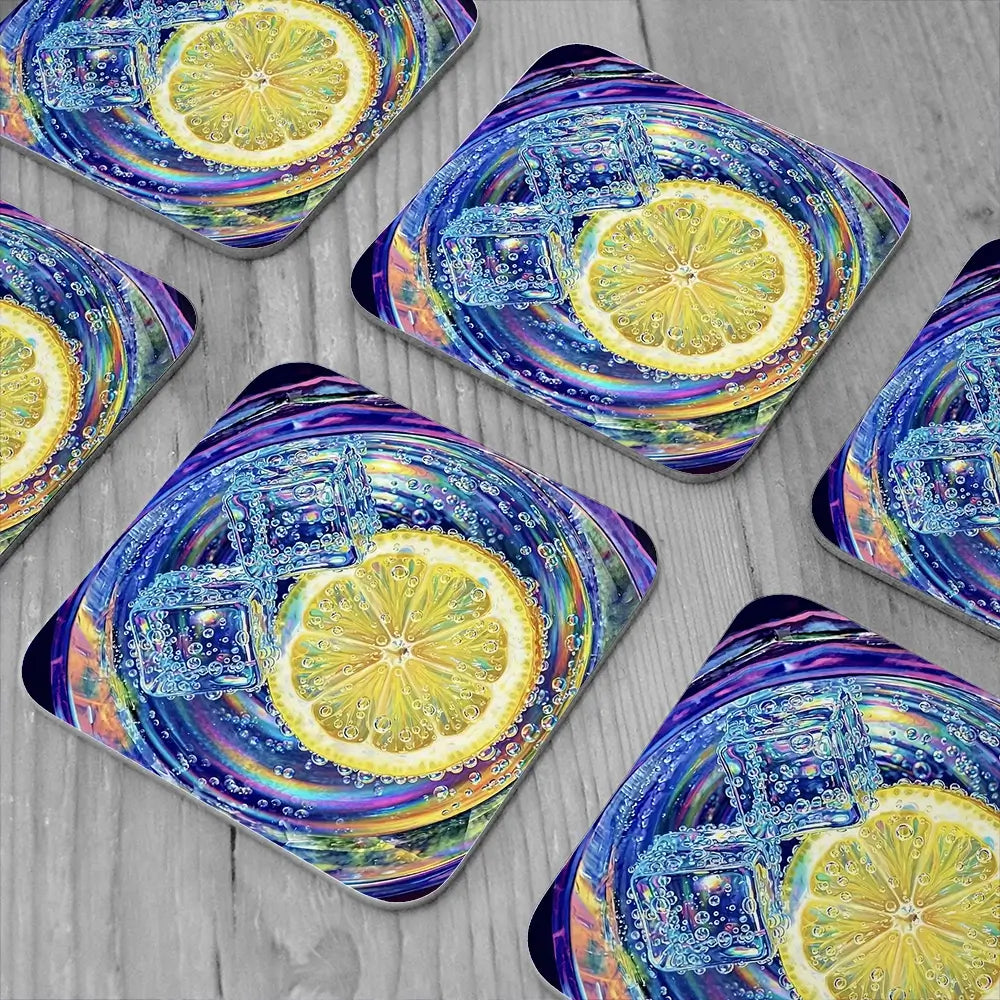 Vodka And Tonic Cocktail Coaster Set Vodka And Tonic Cocktail Coaster Set wall art product David Alexander Elder
