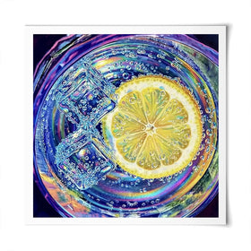 Vodka And Tonic Cocktail Square Art Print Vodka And Tonic Cocktail Square Art Print wall art product David Alexander Elder