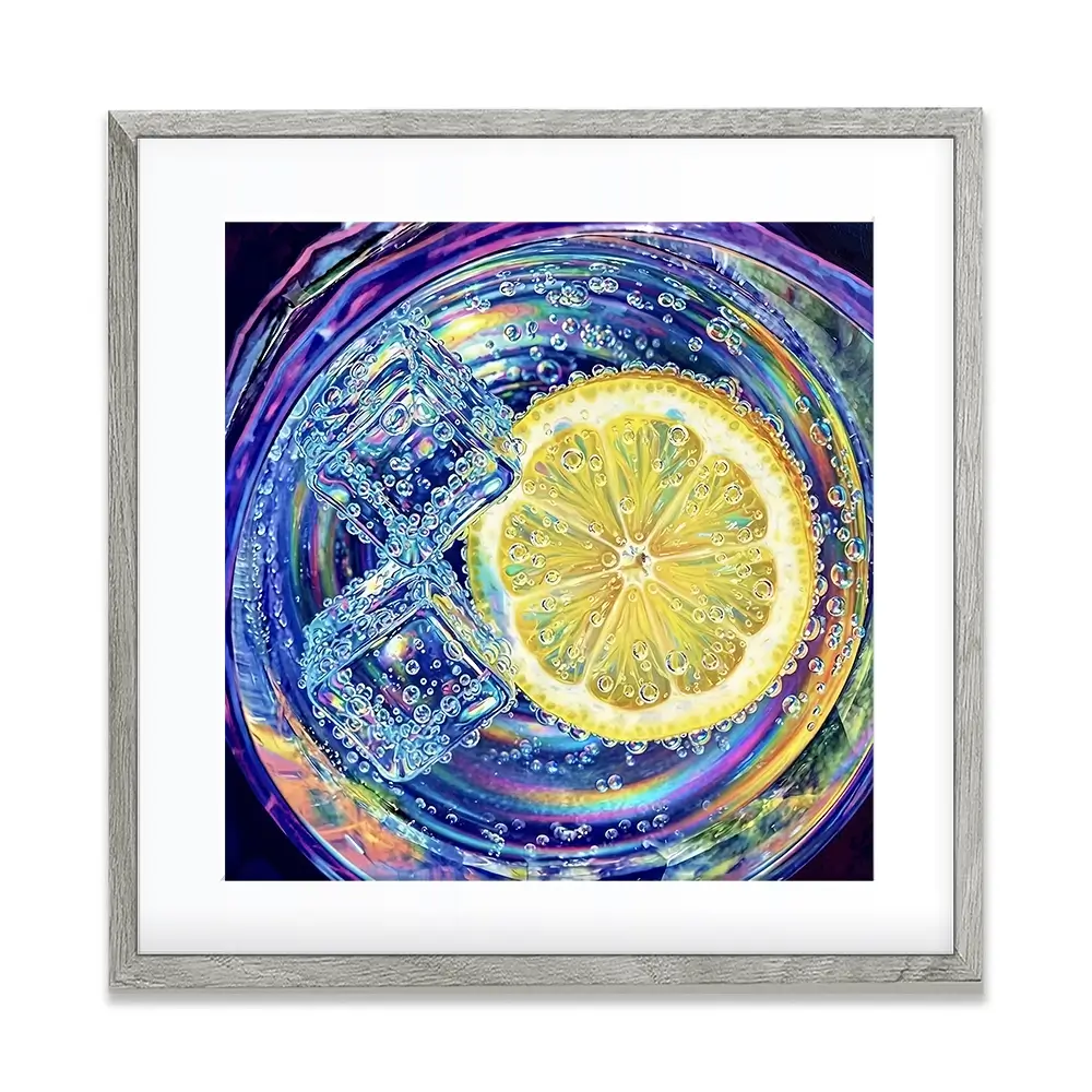 Vodka And Tonic Cocktail Square Framed Art Print Vodka And Tonic Cocktail Square Framed Art Print wall art product David Alexander Elder
