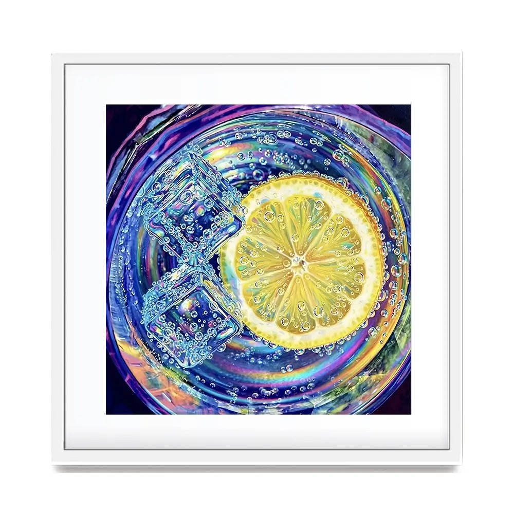 Vodka And Tonic Cocktail Square Framed Art Print Vodka And Tonic Cocktail Square Framed Art Print wall art product David Alexander Elder