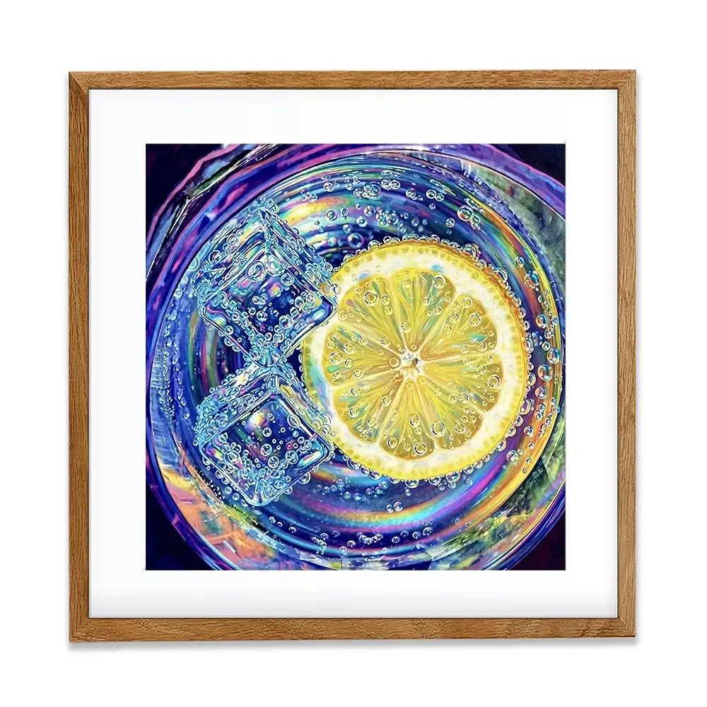 Vodka And Tonic Cocktail Square Framed Art Print Vodka And Tonic Cocktail Square Framed Art Print wall art product David Alexander Elder