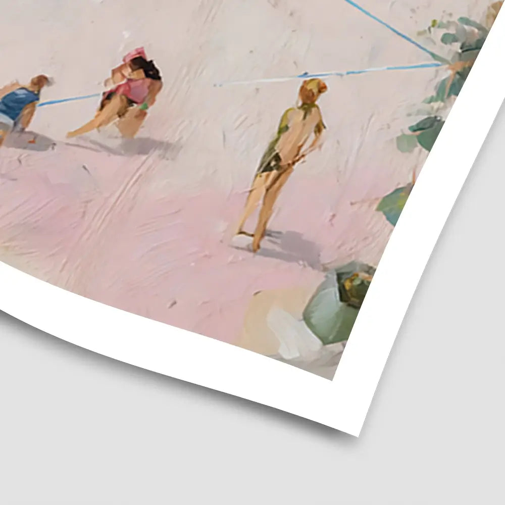 Volleyball Art Print Volleyball Art Print wall art product Art by Özge - Independent