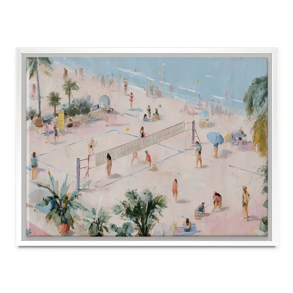 Volleyball Canvas Print Volleyball Canvas Print wall art product Art by Özge - Independent