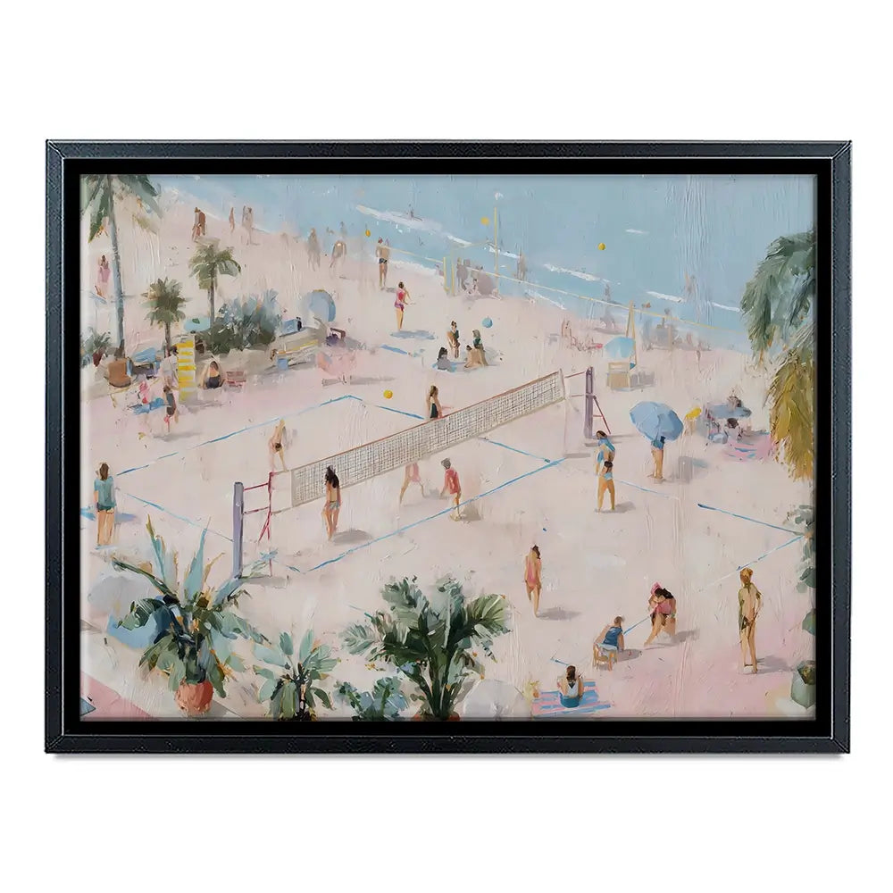 Volleyball Canvas Print Volleyball Canvas Print wall art product Art by Özge - Independent