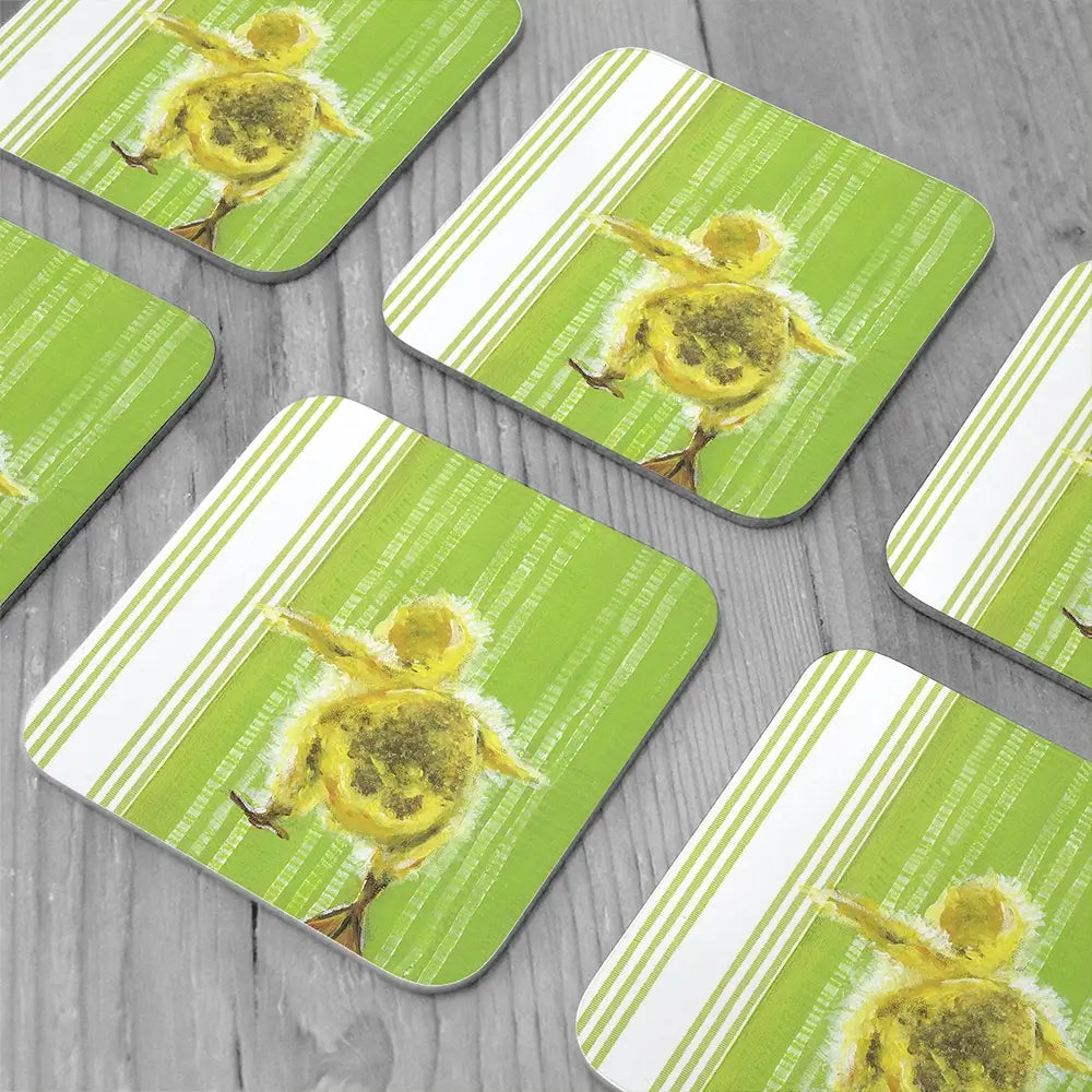 Waddle Away Coaster Set Waddle Away Coaster Set wall art product Jennifer Rutledge