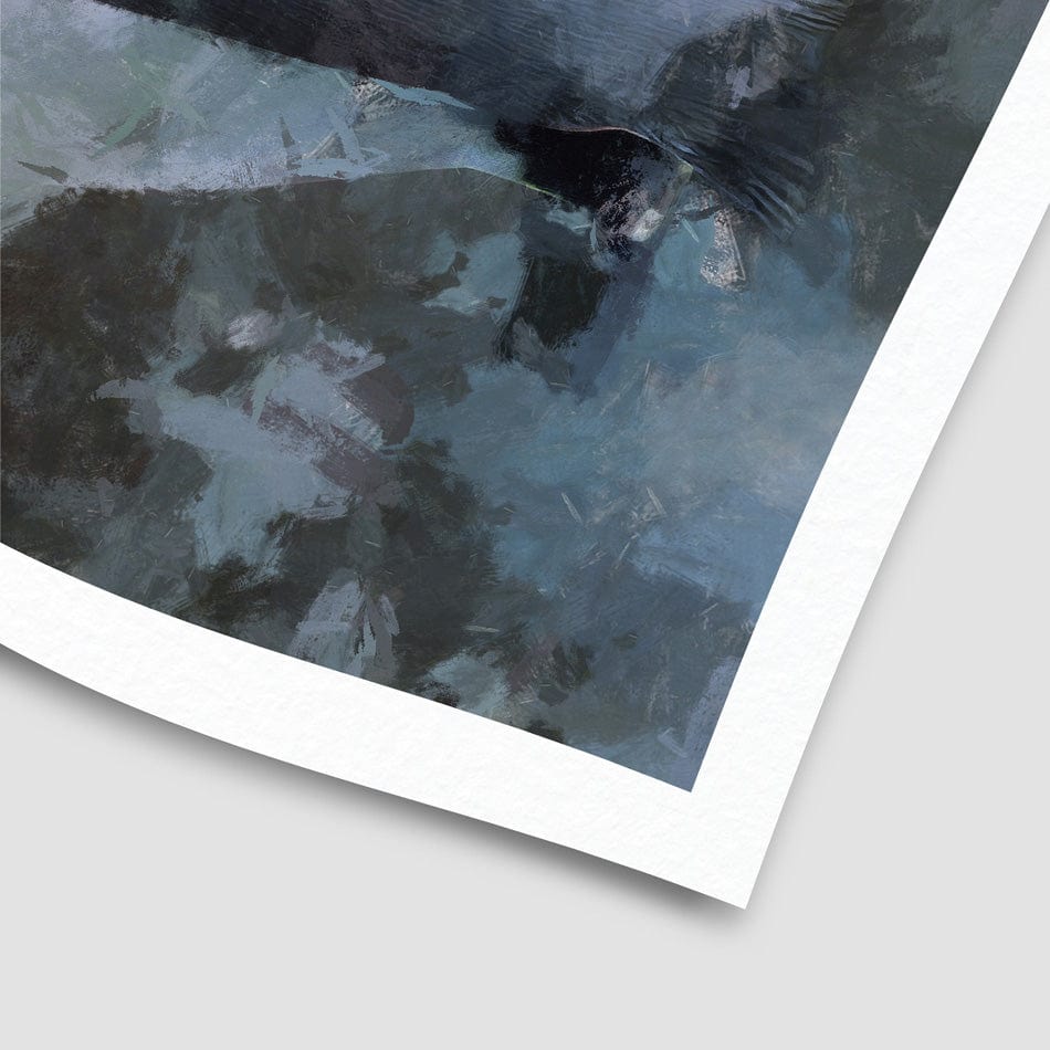 Waddle Of Penguins Art Print wall art product / Shutterstock