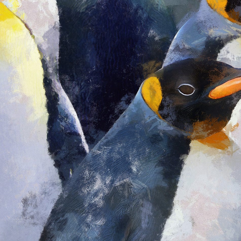 Waddle Of Penguins Art Print wall art product / Shutterstock