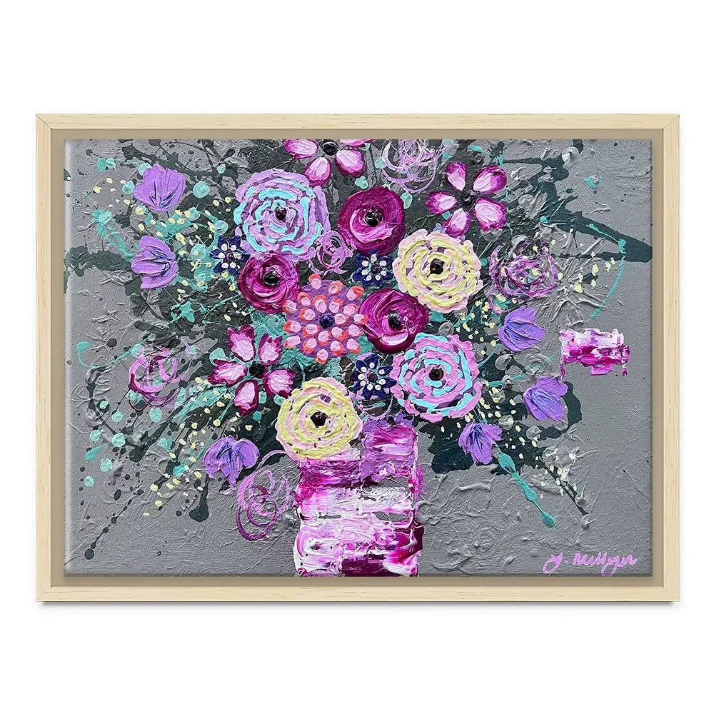 Wake Up And Smell The Roses Canvas Print Wake Up And Smell The Roses Canvas Print wall art product Jo Mulligan