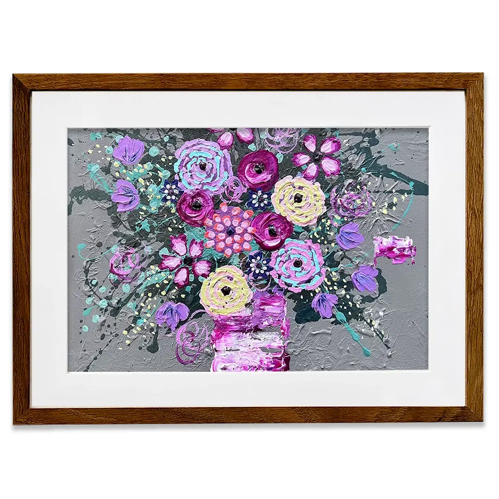 Wake Up And Smell The Roses Framed Art Print Wake Up And Smell The Roses Framed Art Print wall art product Jo Mulligan