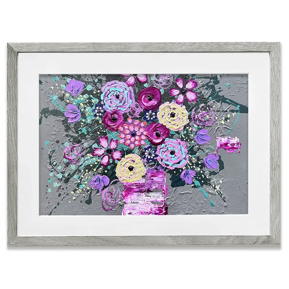Wake Up And Smell The Roses Framed Art Print Wake Up And Smell The Roses Framed Art Print wall art product Jo Mulligan