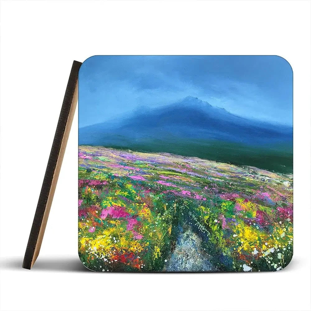 Walking On Dartmoor Coaster Set Walking On Dartmoor Coaster Set wall art product Laure Bury
