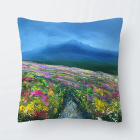 Walking On Dartmoor Cushion Walking On Dartmoor Cushion wall art product Laure Bury
