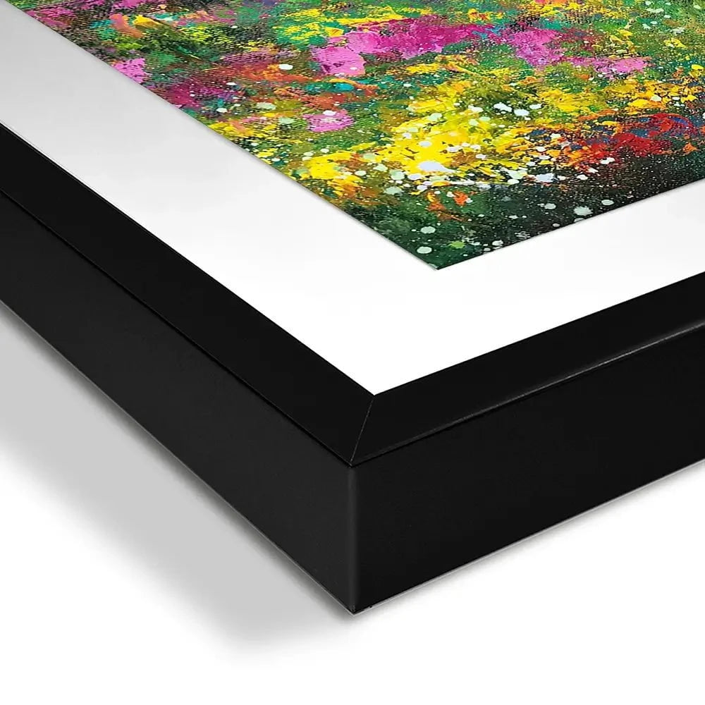 Walking On Dartmoor Square Framed Art Print Walking On Dartmoor Square Framed Art Print wall art product Laure Bury