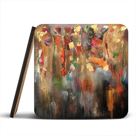 Warm Connected People Coaster Set Warm Connected People Coaster Set wall art product Studio Paint-Ing