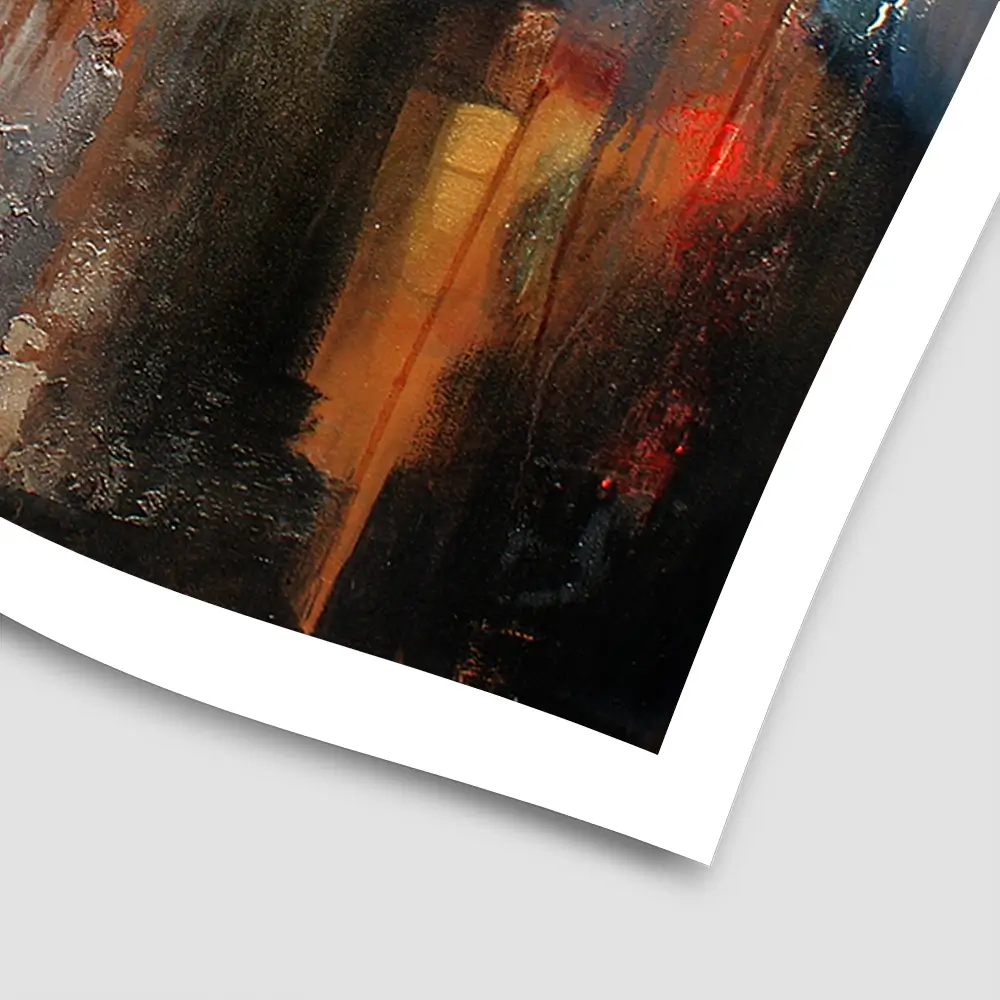 Warm Connected People Square Art Print Warm Connected People Square Art Print wall art product Studio Paint-Ing