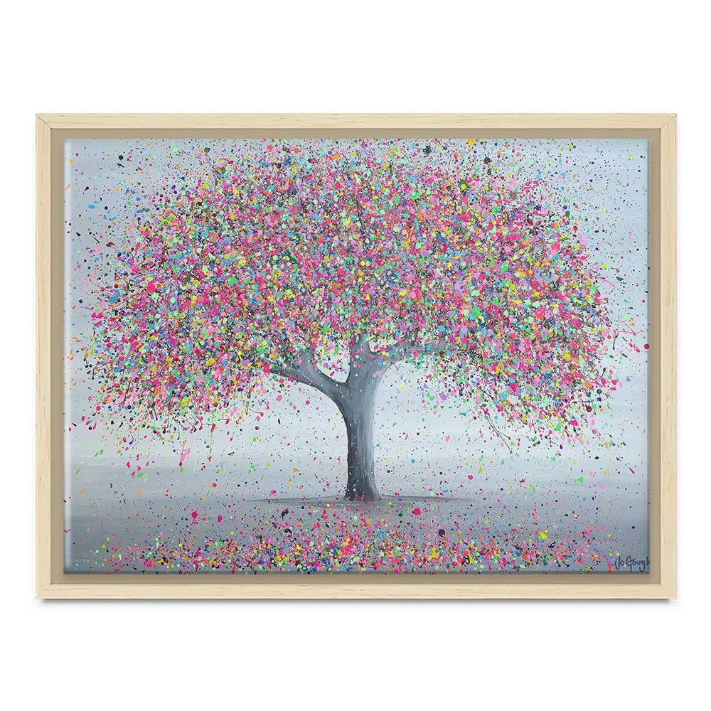 Warm Love Canvas Print Warm Love Canvas Print wall art product Jo Gough