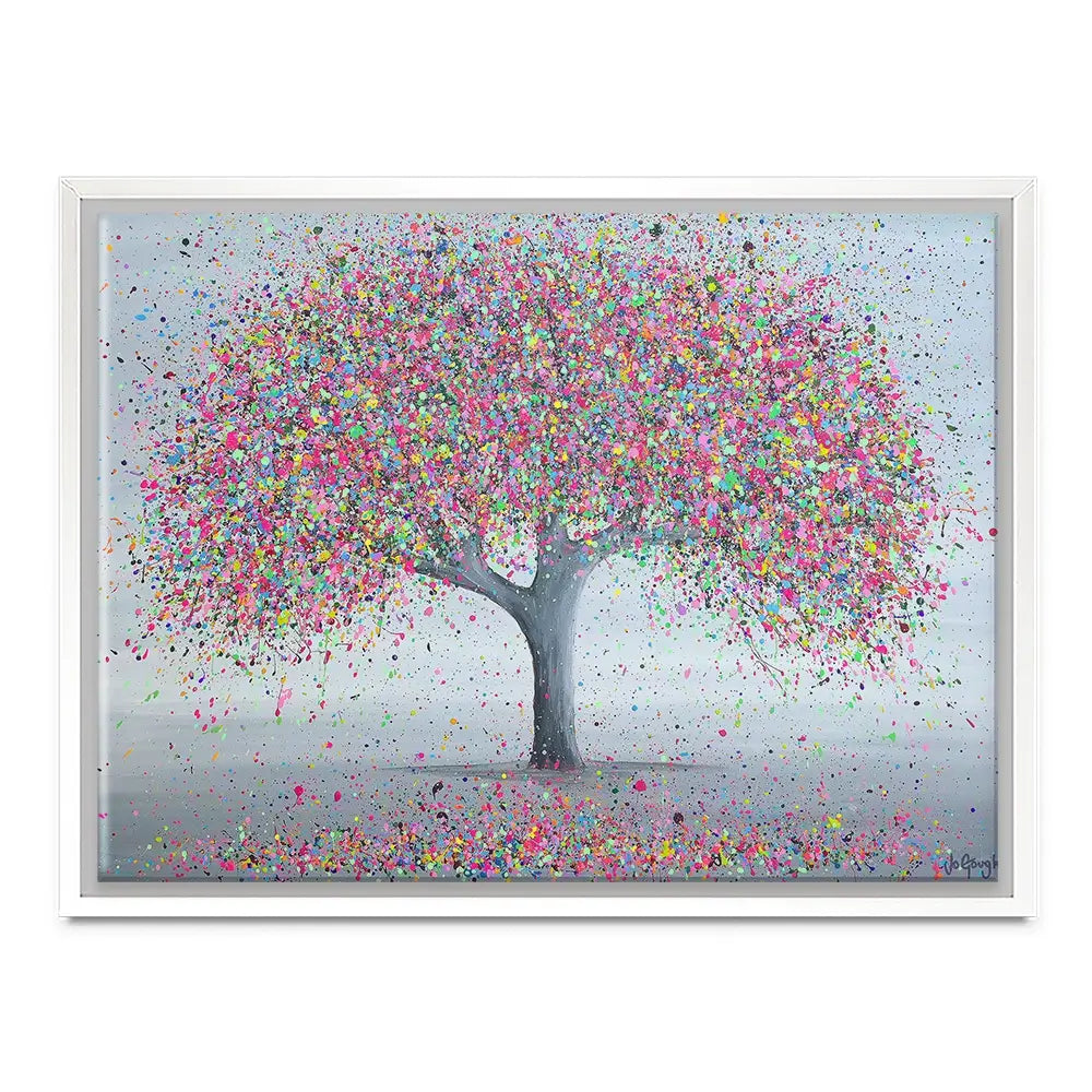 Warm Love Canvas Print Warm Love Canvas Print wall art product Jo Gough