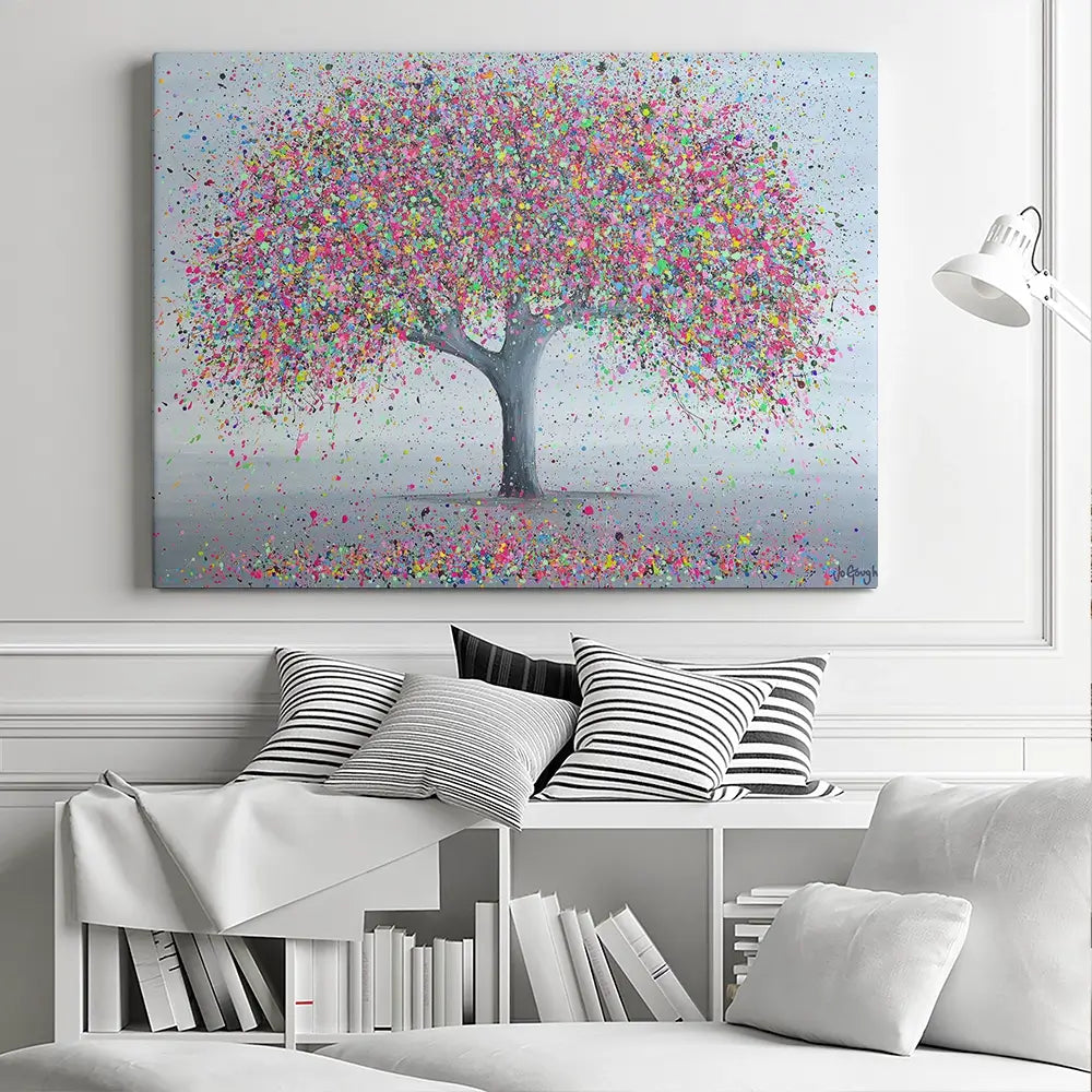 Warm Love Canvas Print Warm Love Canvas Print wall art product Jo Gough